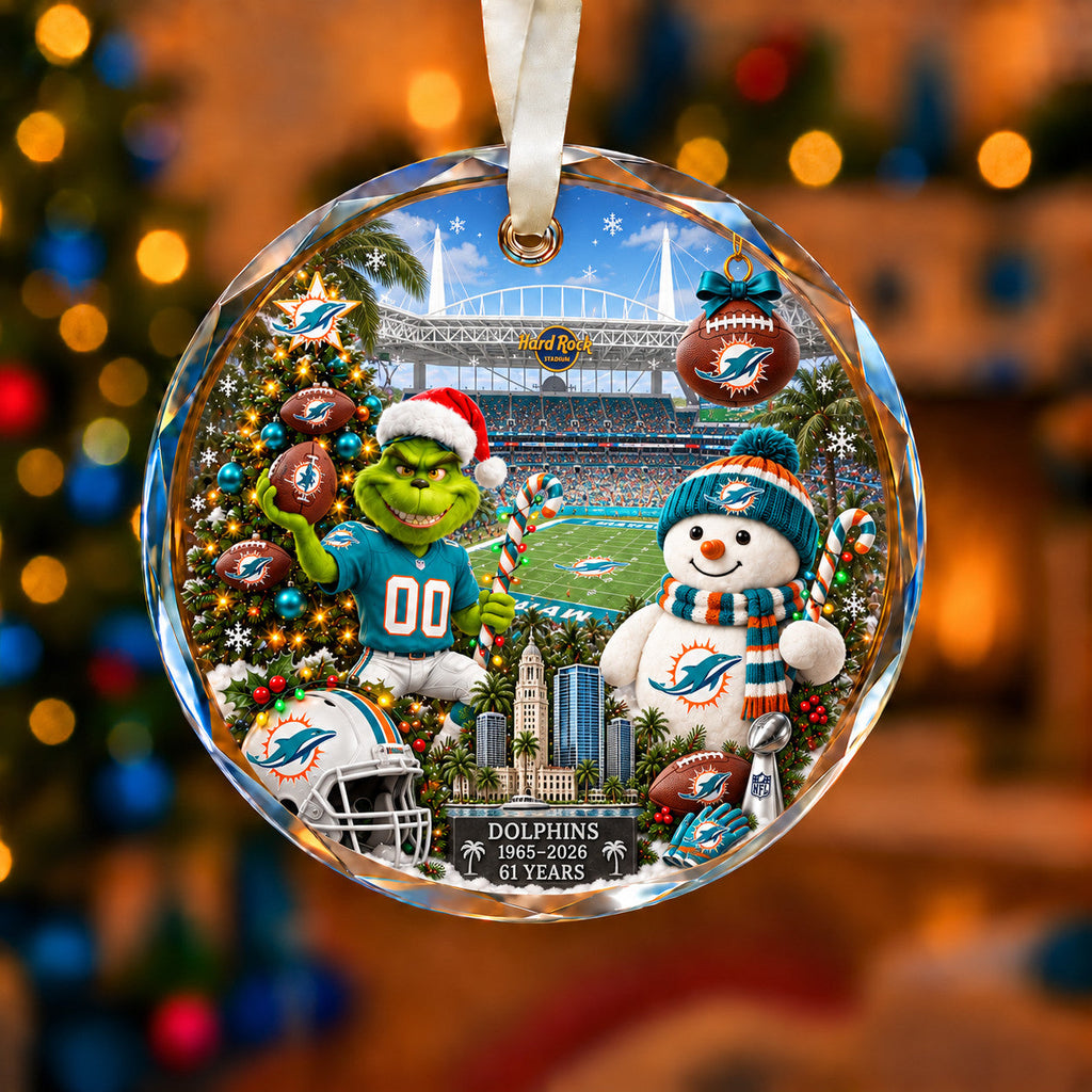 Football Teams Christmas Ornament – Acrylic Keepsake