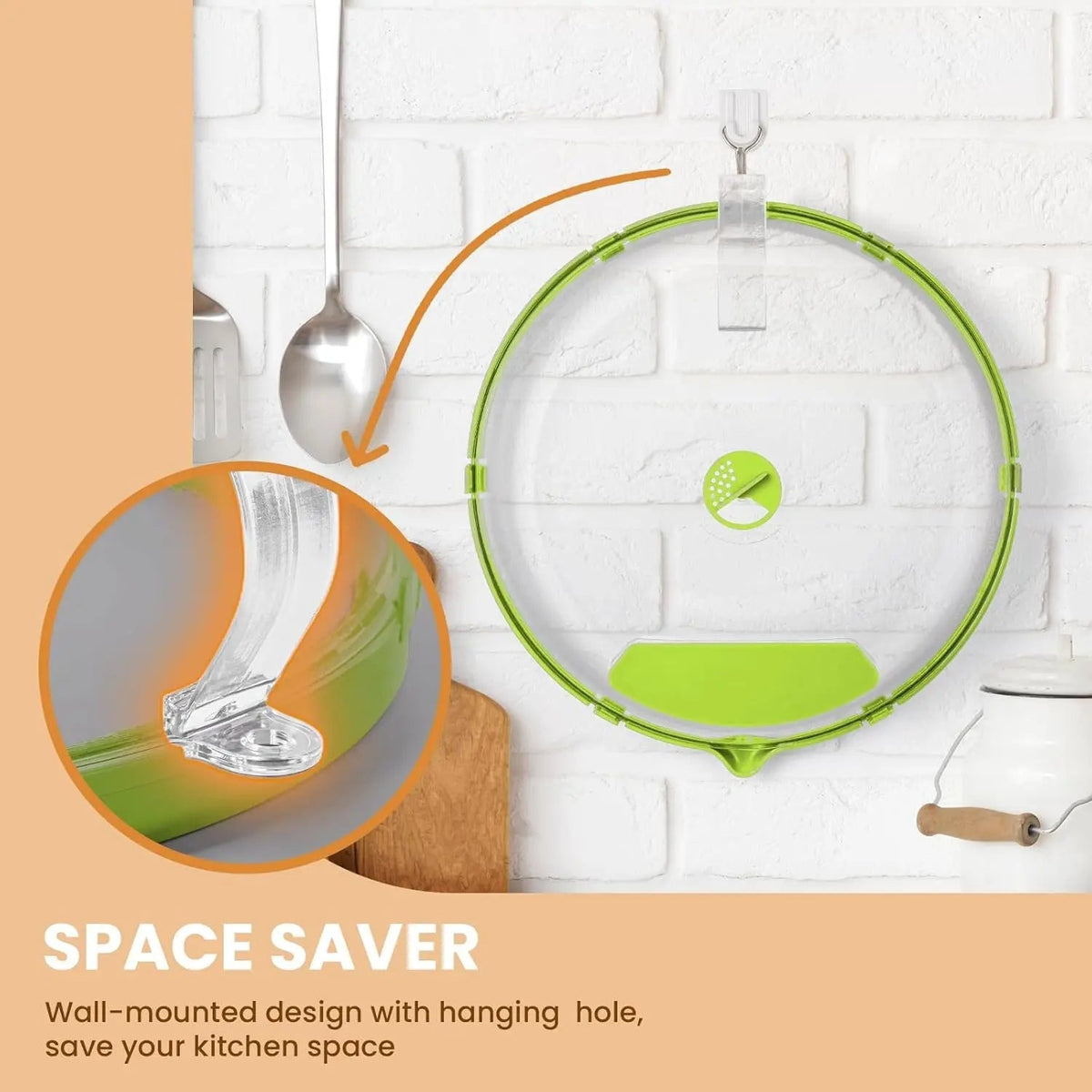 Sikunuo | Microwave steam cover with built-in damper for faster, cleaner heating