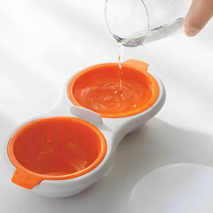 Sikunuo | 2+2 Microwave Egg Poacher