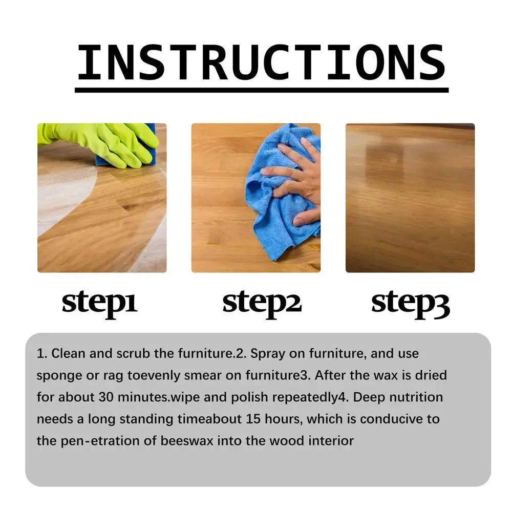 Sikunuo | Furniture care spray for wood – Instant restoration & pRedection
