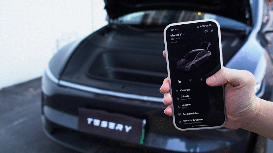 Electric Frunk System for Model Y Juniper | Hands-Free Automatic Opener | Sikunuo