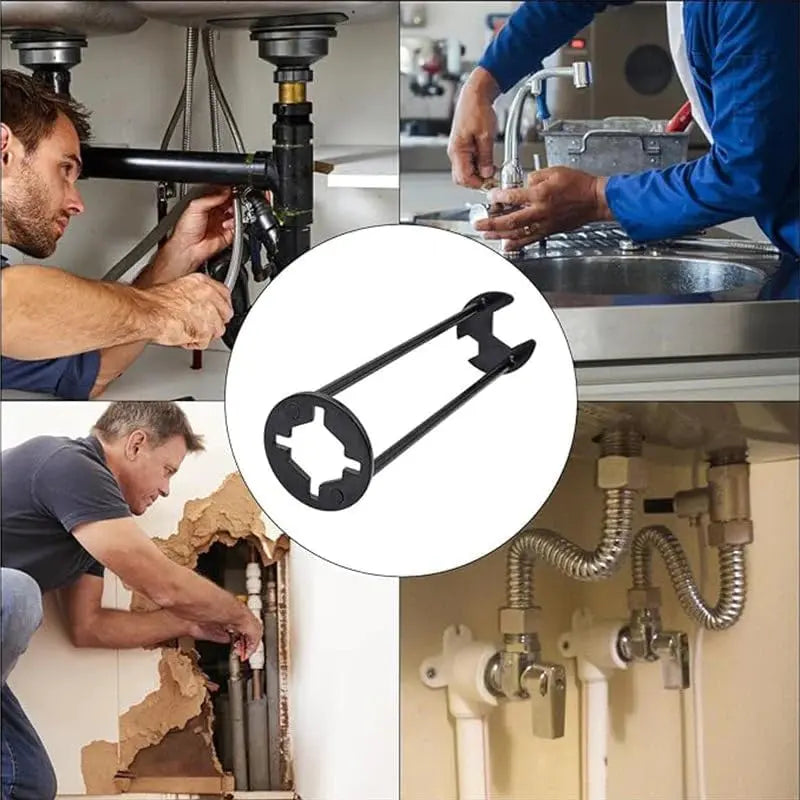 Sikunuo | Multi-functional Sink Wrench – Finally, a tool that fits in EVERY corner