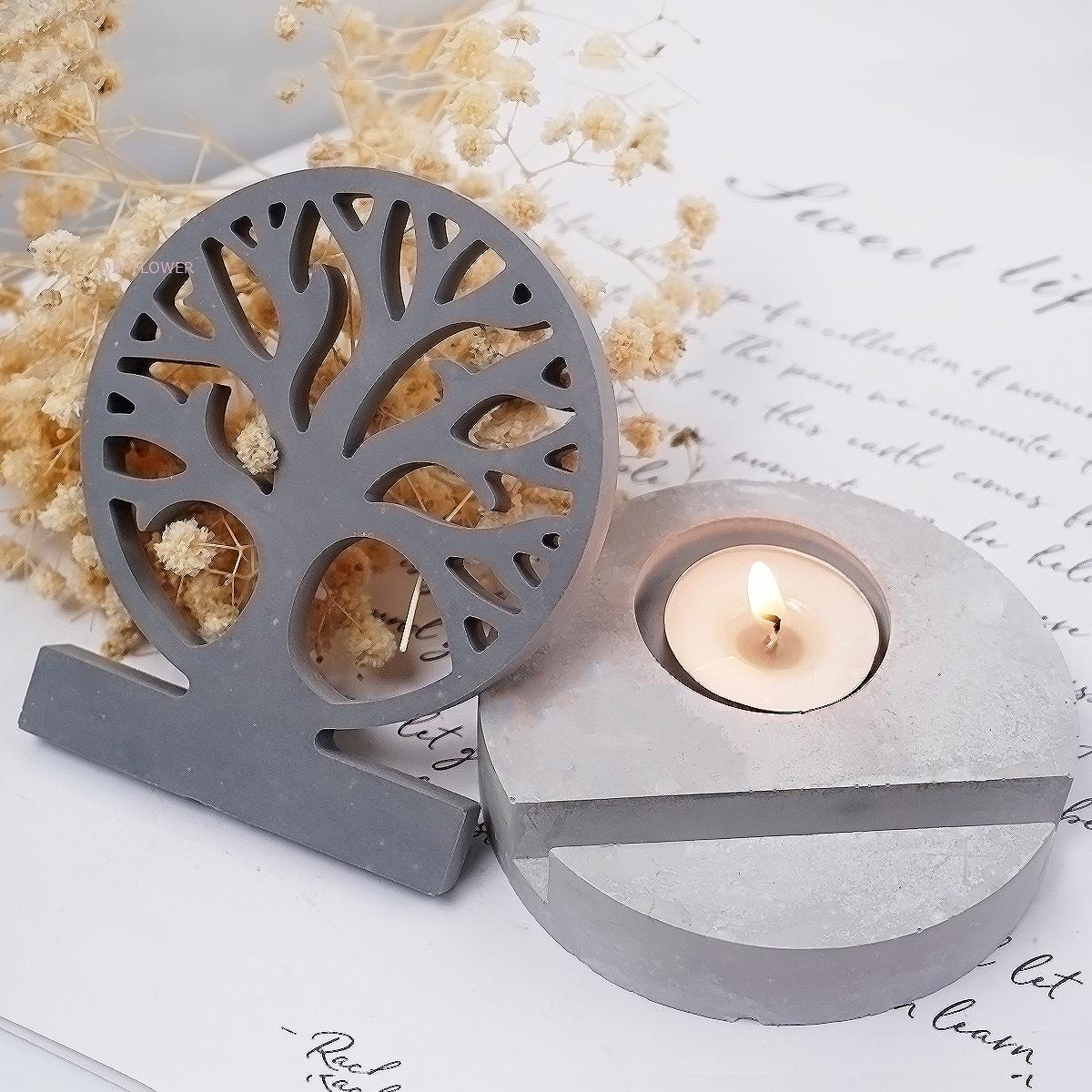 Sikunuo | Nature-Inspired Tree of Life Candle Stand