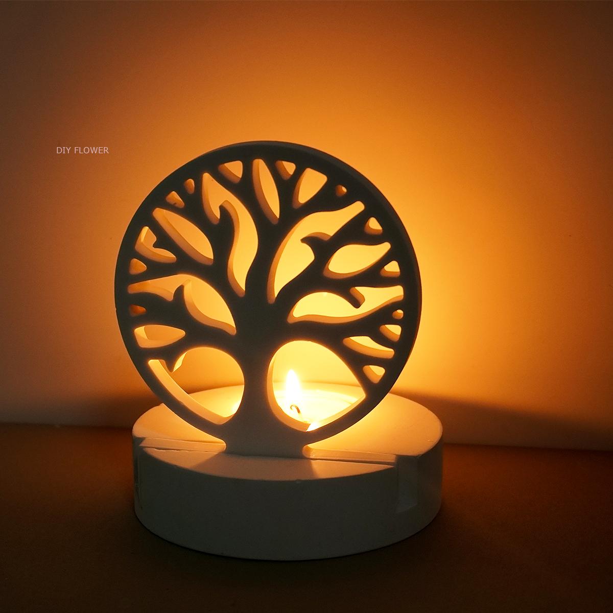 Sikunuo | Nature-Inspired Tree of Life Candle Stand