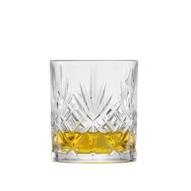 Crystal lowball whiskey glass tumbler Sikunuo