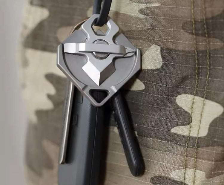 Sikunuo | Titanium EDC Multi-Tool - Screwdriver, Wrench, Cool Pendant