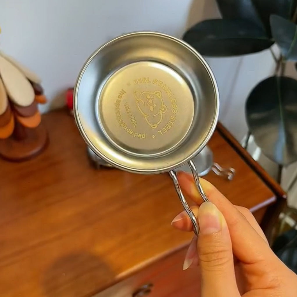 Sikunuo | Fun Size Stainless Steel Dipping Bowl