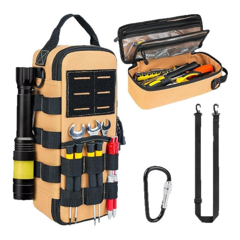 Multifunctional tool bag with detachable shoulder strap Sikunuo
