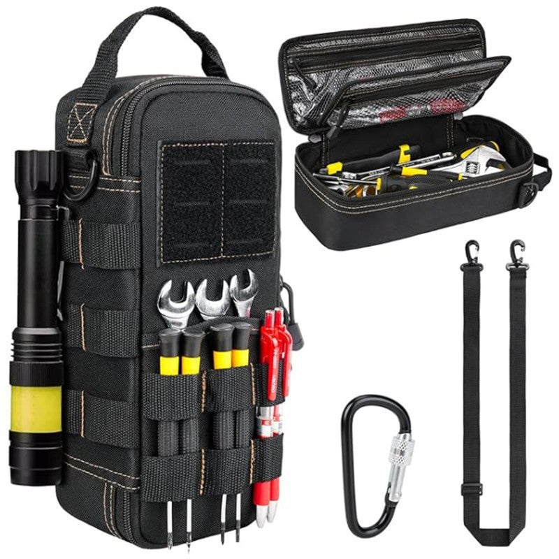 Multifunctional tool bag with detachable shoulder strap Sikunuo