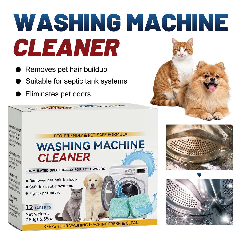 24pcs  Powerful Washer Deep Cleaner Tablets – Eliminate Hidden Bacteria & Bad Smells Fast