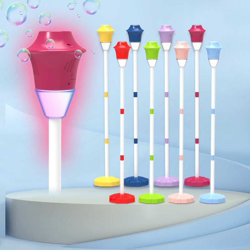 Road Lamp Bubble Machine