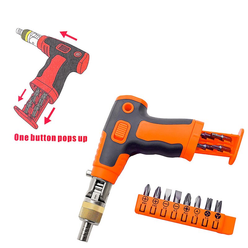 Sikunuo | Premium Ratchet DIY Friendly Screwdriver Set