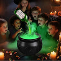 Sikunuo | Cauldron decoration – with floating magic bottle & fog effect