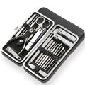 Sikunuo | LuxeTools 19-Piece Professional Stainless Steel Manicure & Pedicure Set
