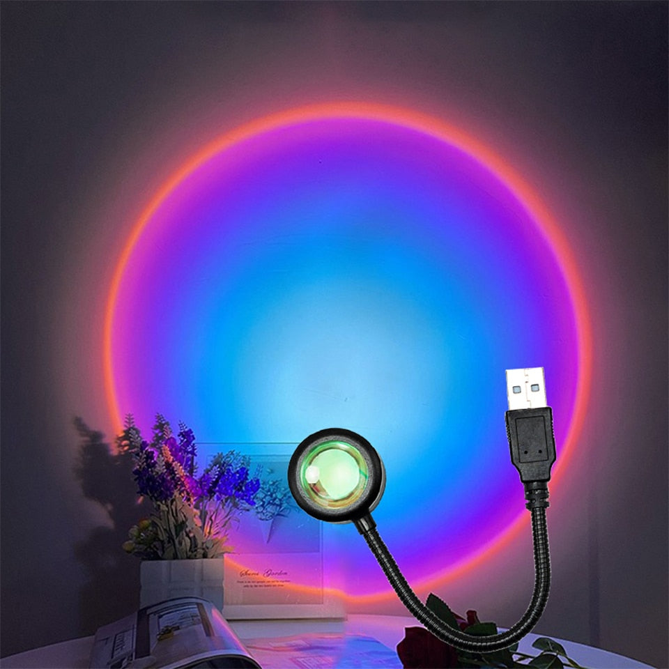 Sikunuo | Mini USB Sunset Night Lamp