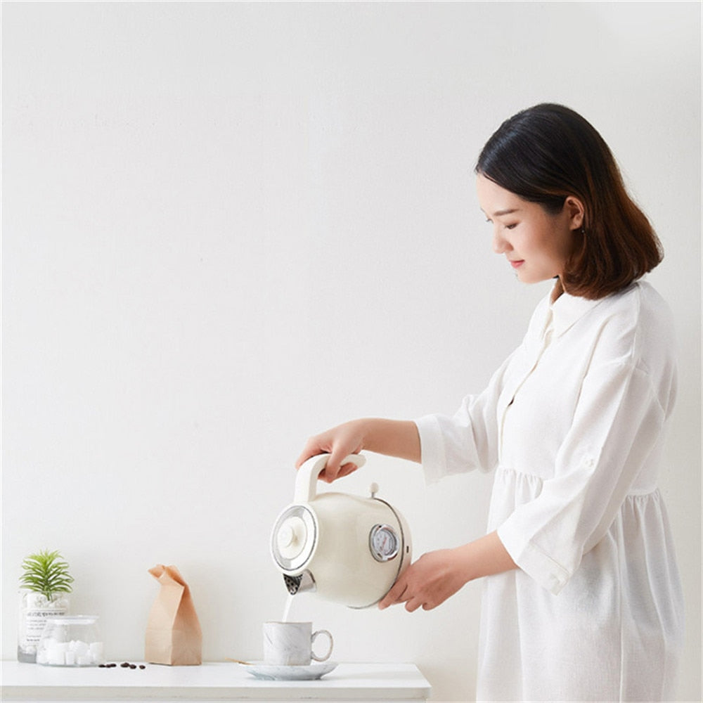 Sikunuo | Retro Style Electric Temperature Control Kettle