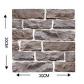 Sikunuo | 3D Wall Brick Pattern Decal