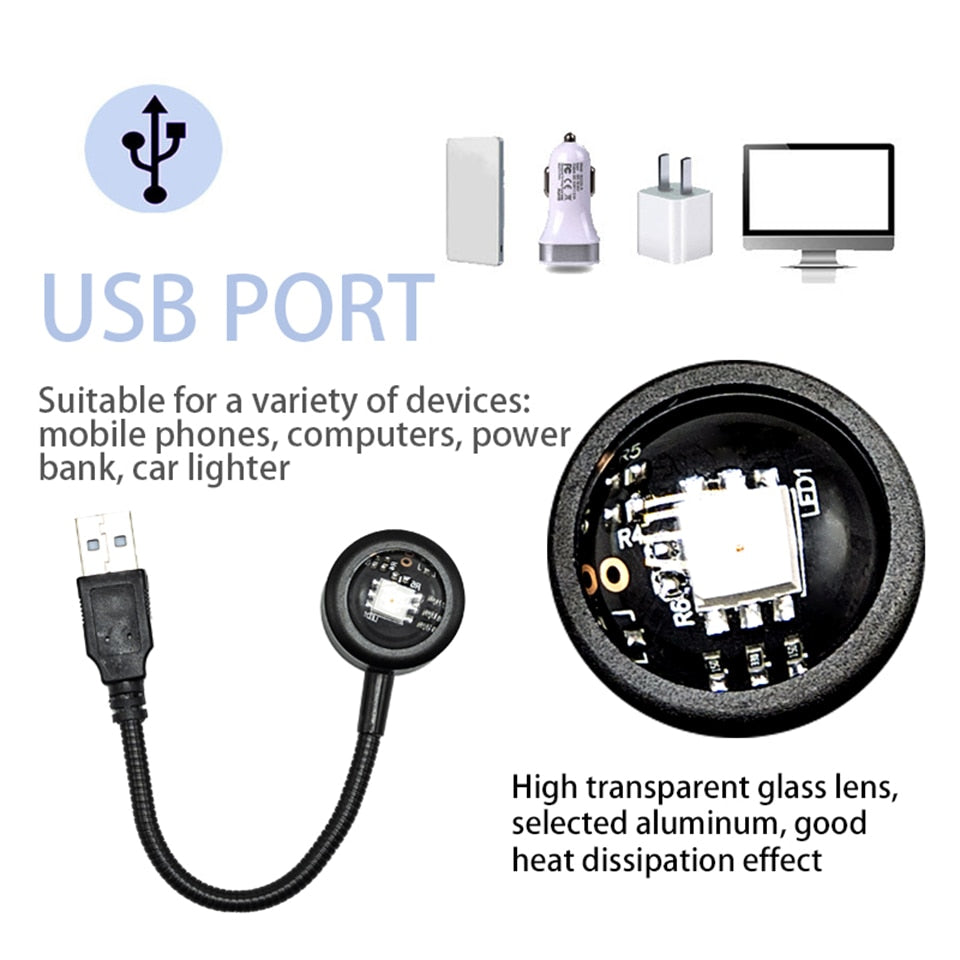 Sikunuo | Mini USB Sunset Night Lamp