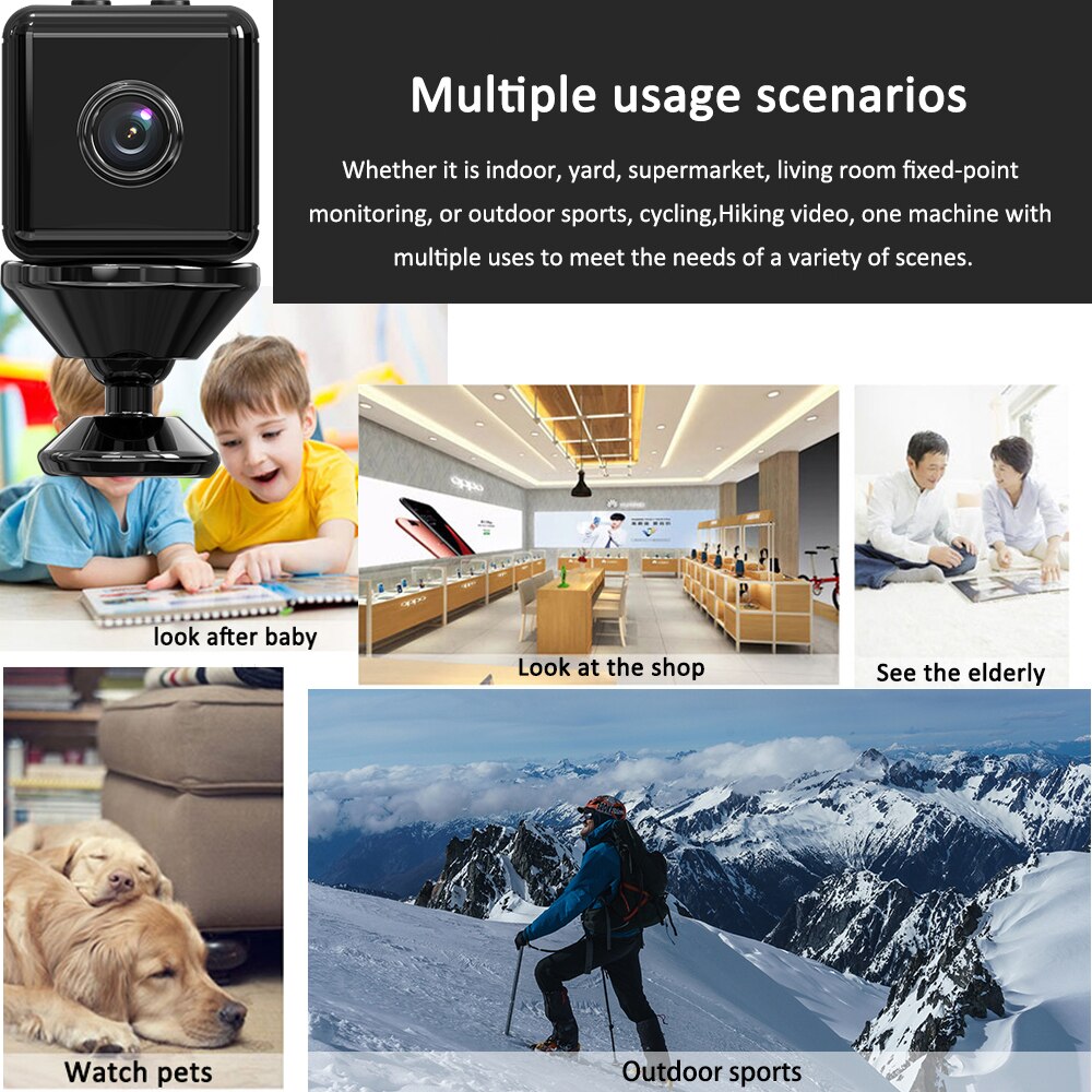 Sikunuo | Mini HD Motion Detection Wifi Camera