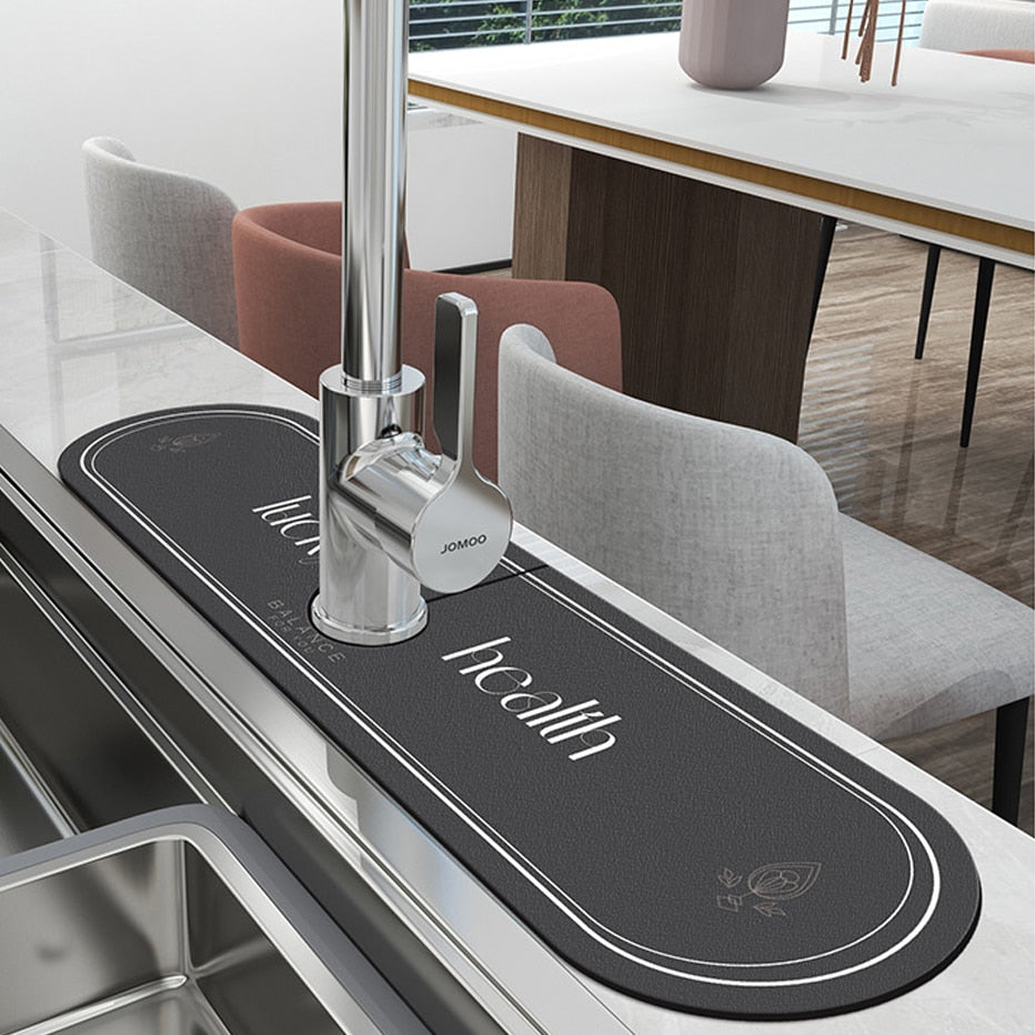 Sikunuo | Splash Catcher Sink Water Absorbent Mat