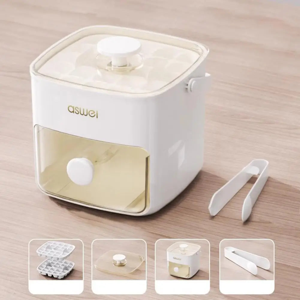 Sikunuo | High Capacity Easy Press Frozen Ice Ball Maker