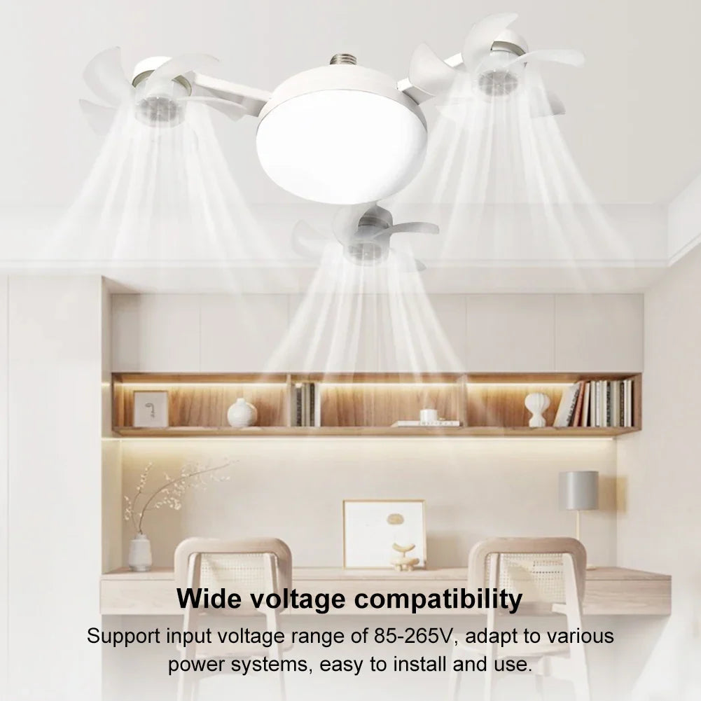 Sikunuo | Sky Light LED Ceiling Fan Lamp