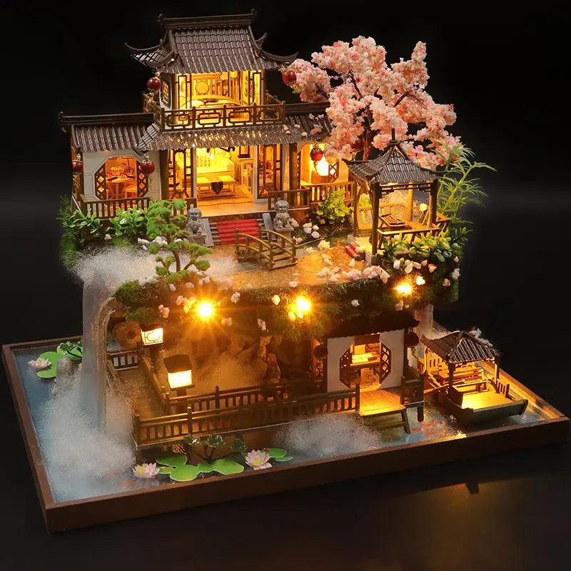 Sikunuo | DIY Wooden Chinese Ancient Casa Miniature Building Kit