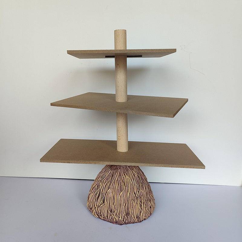 Sikunuo | 3-Tiered Witch Broom Shape Stand