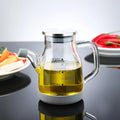 Sikunuo | Pure Glass Measuring Scale Oil Dispenser  Bottle