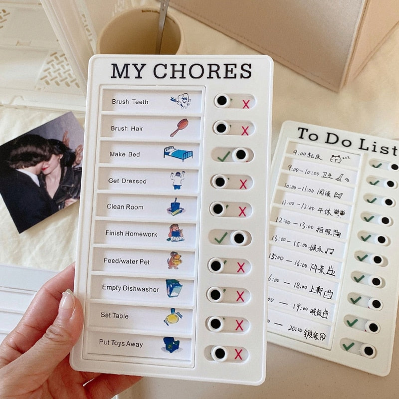 Sikunuo | Task Master Daily Planner Board