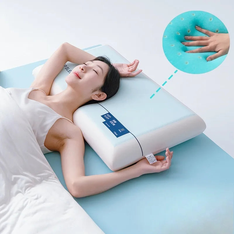 Sikunuo | Cooling Gel Memory Foam Neck Support Pillow