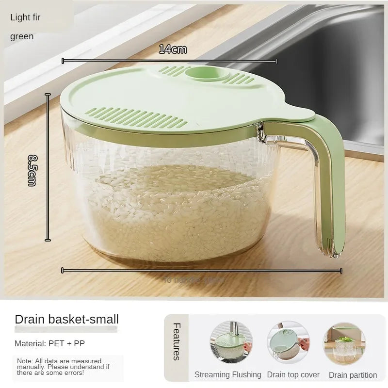 Sikunuo | Innovative Rice Filtering System Drainer Basket