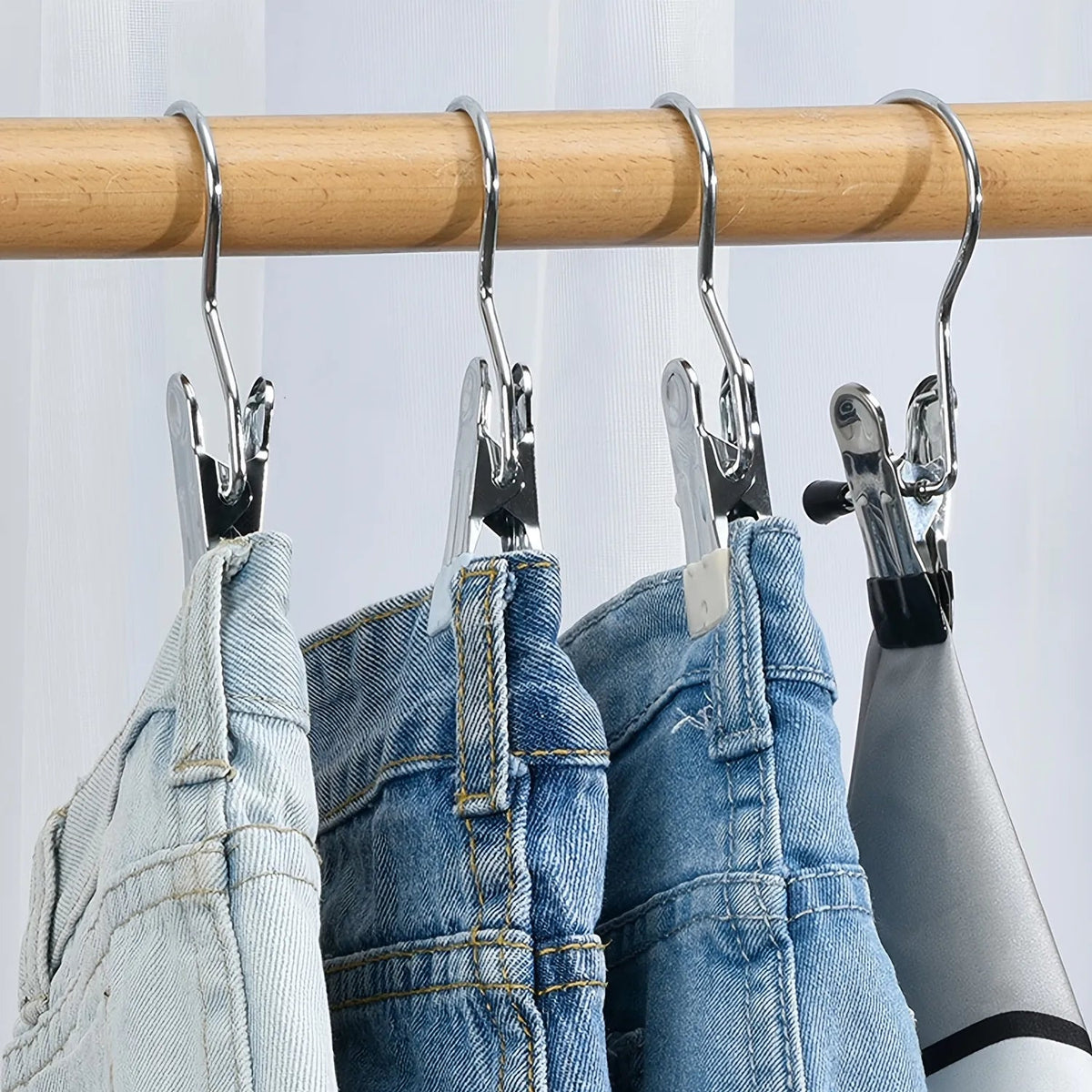 Sikunuo | Clip Swift Stainless Steel Hanger Hooks