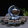 Sikunuo | Ceramic Charm Far East Style Semi-Automatic Teapot