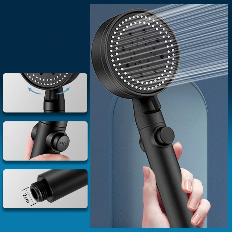 Sikunuo | Adjustable Multi Mode High-Pressure Shower Head