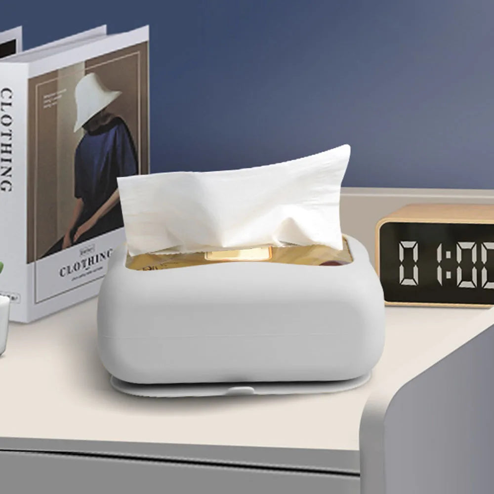 Sikunuo | Minimalist Design Suction Wall-Mounted Tissue Dispenser