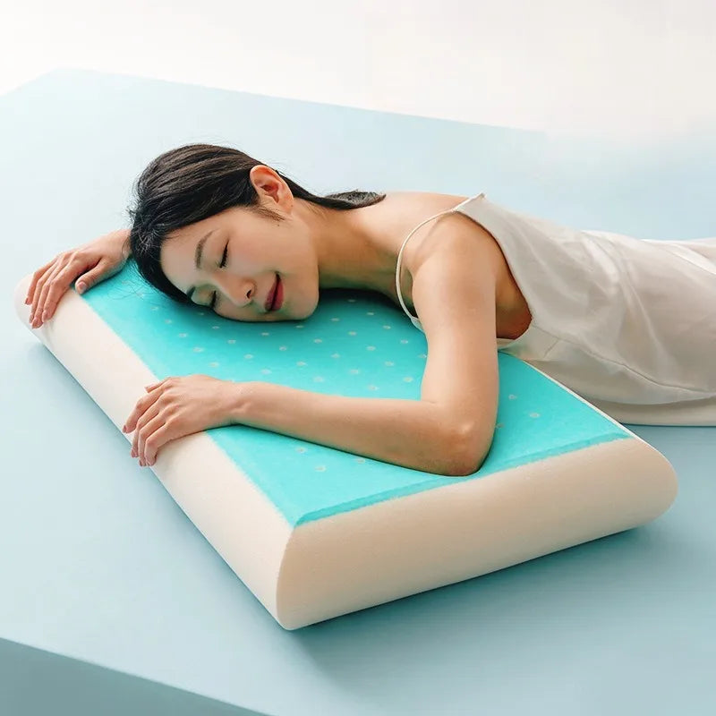 Sikunuo | Cooling Gel Memory Foam Neck Support Pillow