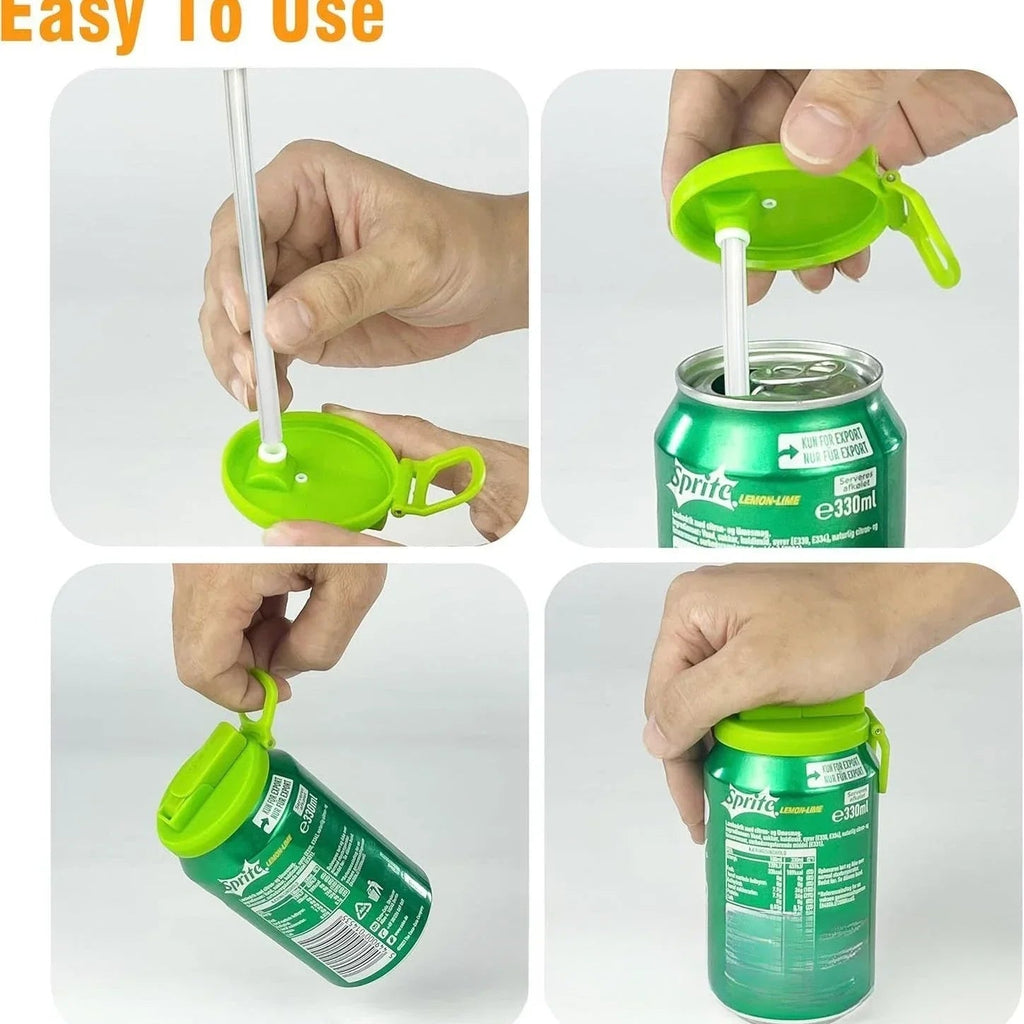 Sikunuo | No-Split Travel Reusable Soda Can Lid Cover
