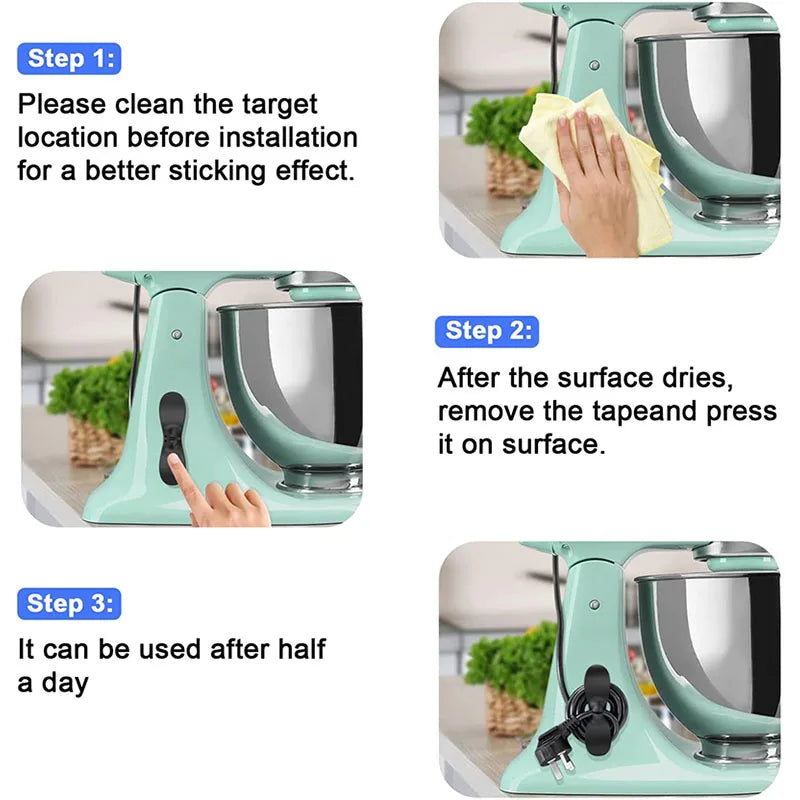Sikunuo | 4Pcs Cable Organizer Cord Winder