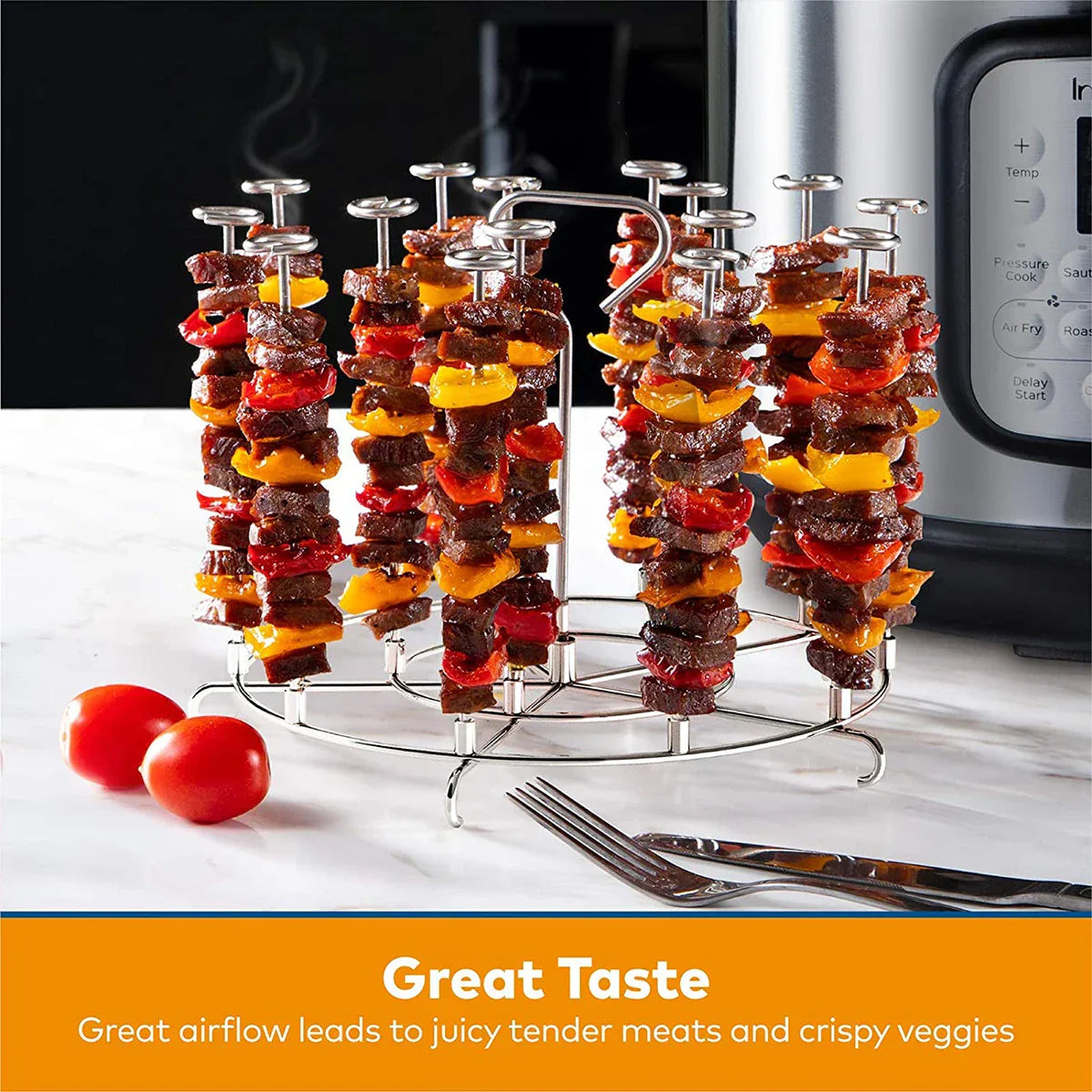 Sikunuo | Air Fryer Vertical Kebab Maker Stand