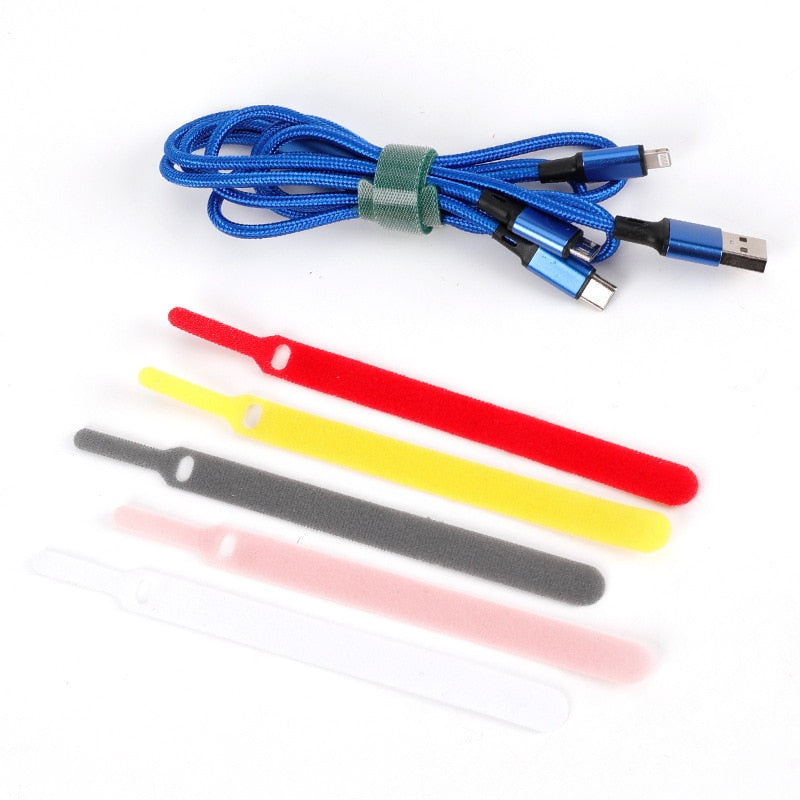 Sikunuo | Multicolor Separable Cable Organizer Ties