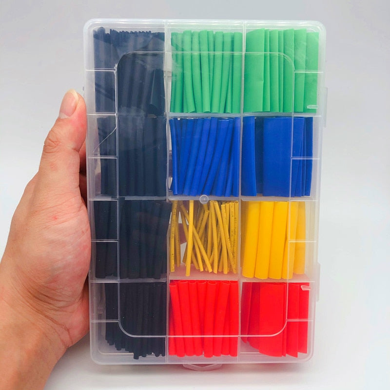 Sikunuo | 530Pcs Colored Insulated DIY Cable Fix Kit
