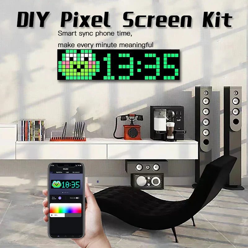 Sikunuo | Pixel Art LED Home Decor Smart Display
