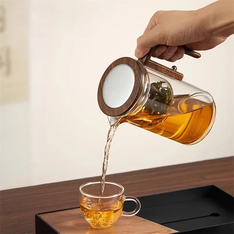 Sikunuo | One-Click Magnetic Switch Tea Separation Teapot