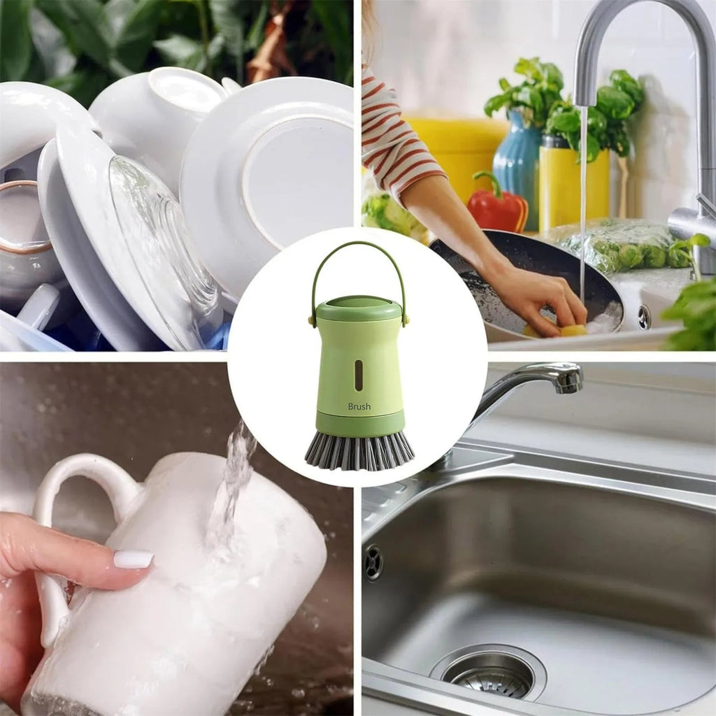 Sikunuo | Quick Wash Ergonomic Dishwashing Brush