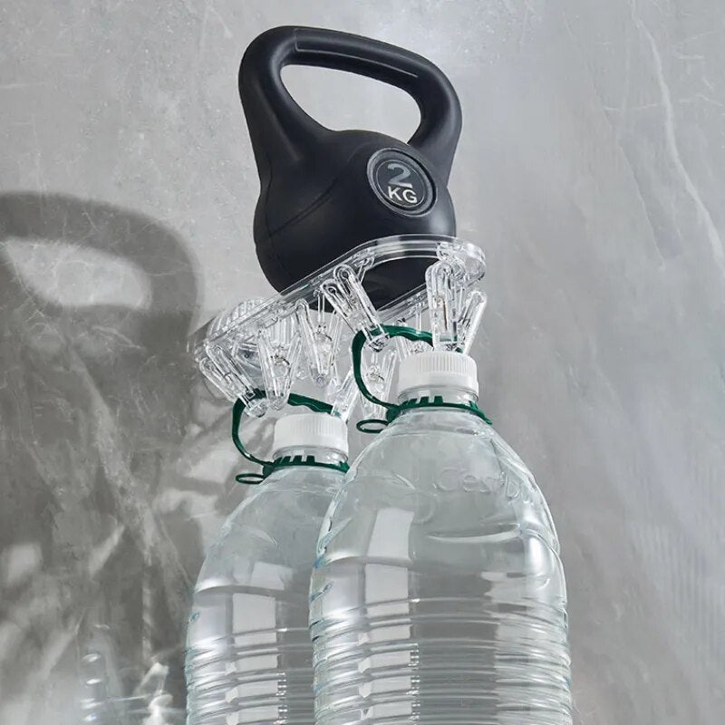 Sikunuo | Crystal Clasp Sleek Multi-Peg Organizer