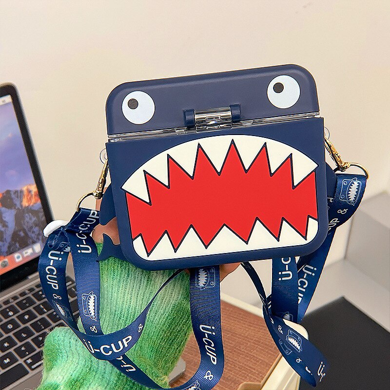 Sikunuo | Shark Built-in Straw Water Bottle