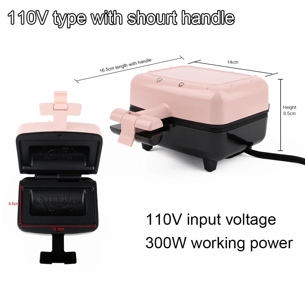 Sikunuo | Mini Non-Stick Toast Press Grill Machine