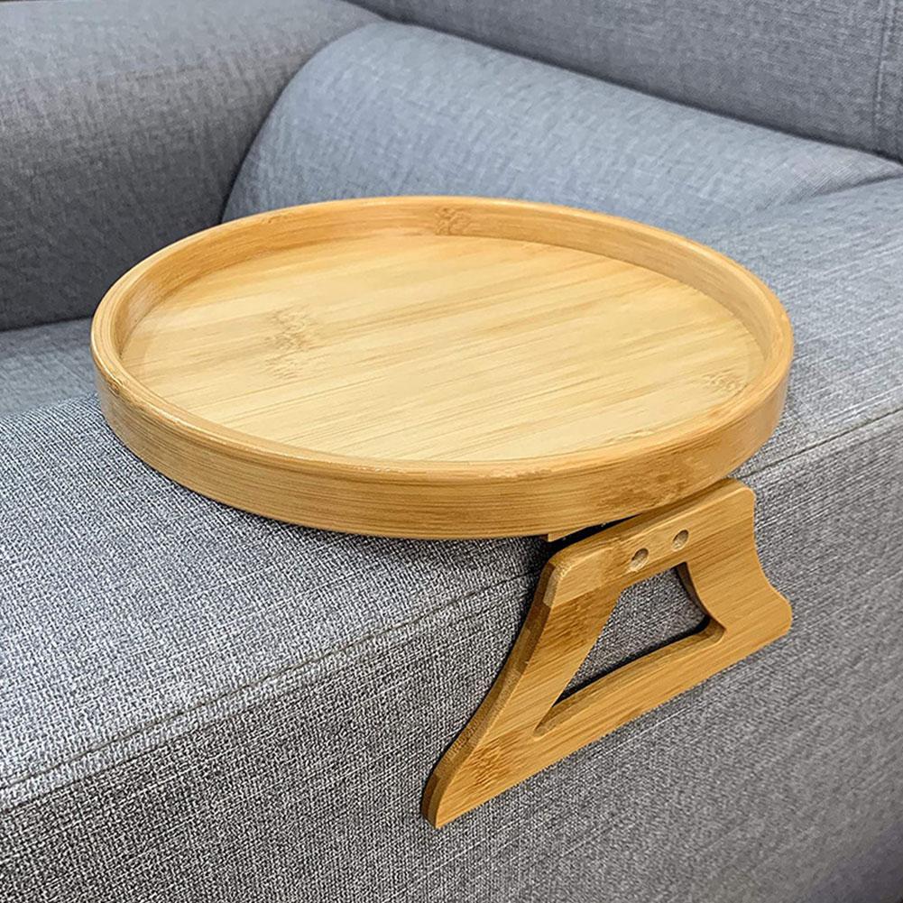 Sikunuo | Comfy Sofa Armrest Wooden Tray