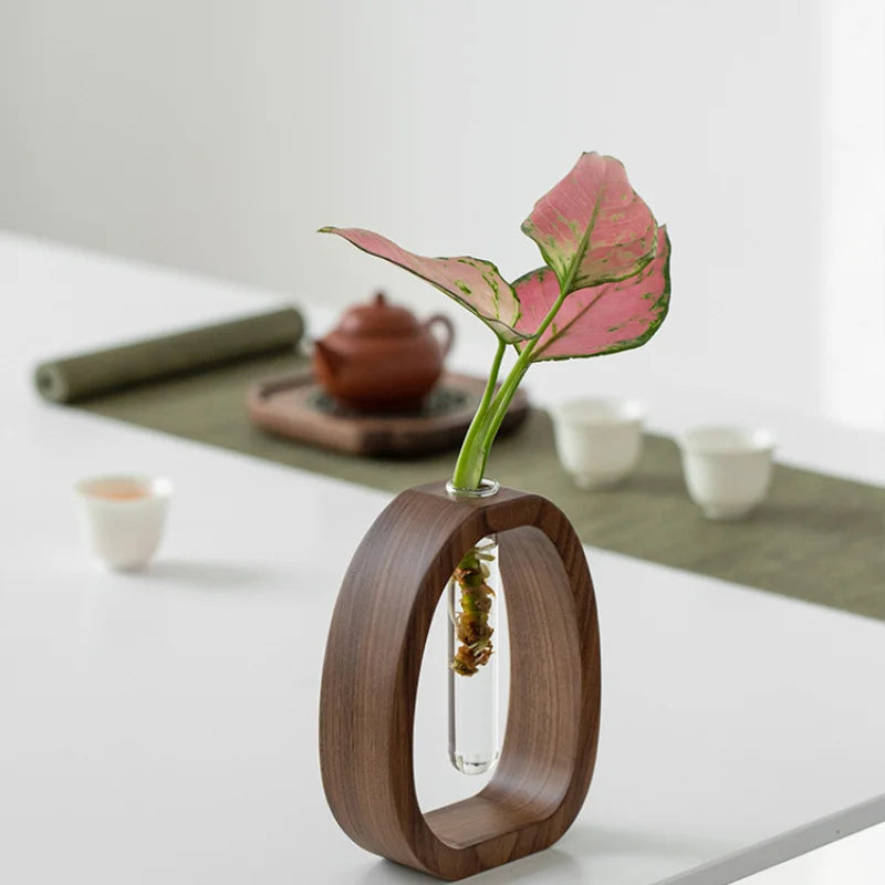 Sikunuo | Nordic Style Oval Frame Tube Vase